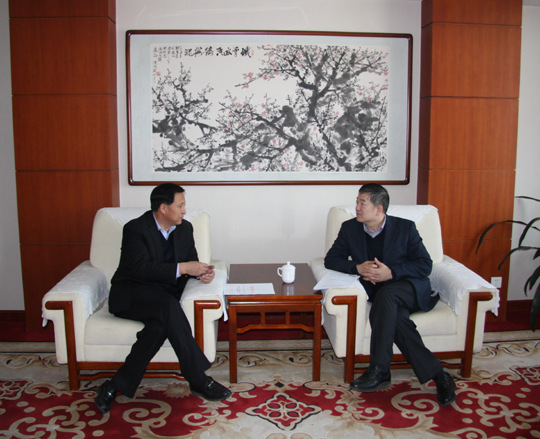 任启亮副主任会见积石山县委书记马国兴