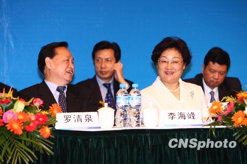 李海峰出席第九届华侨华人创业发展洽谈会开幕式